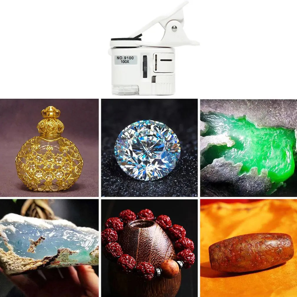 MicroZoom Pro – 100X Portable Microscope