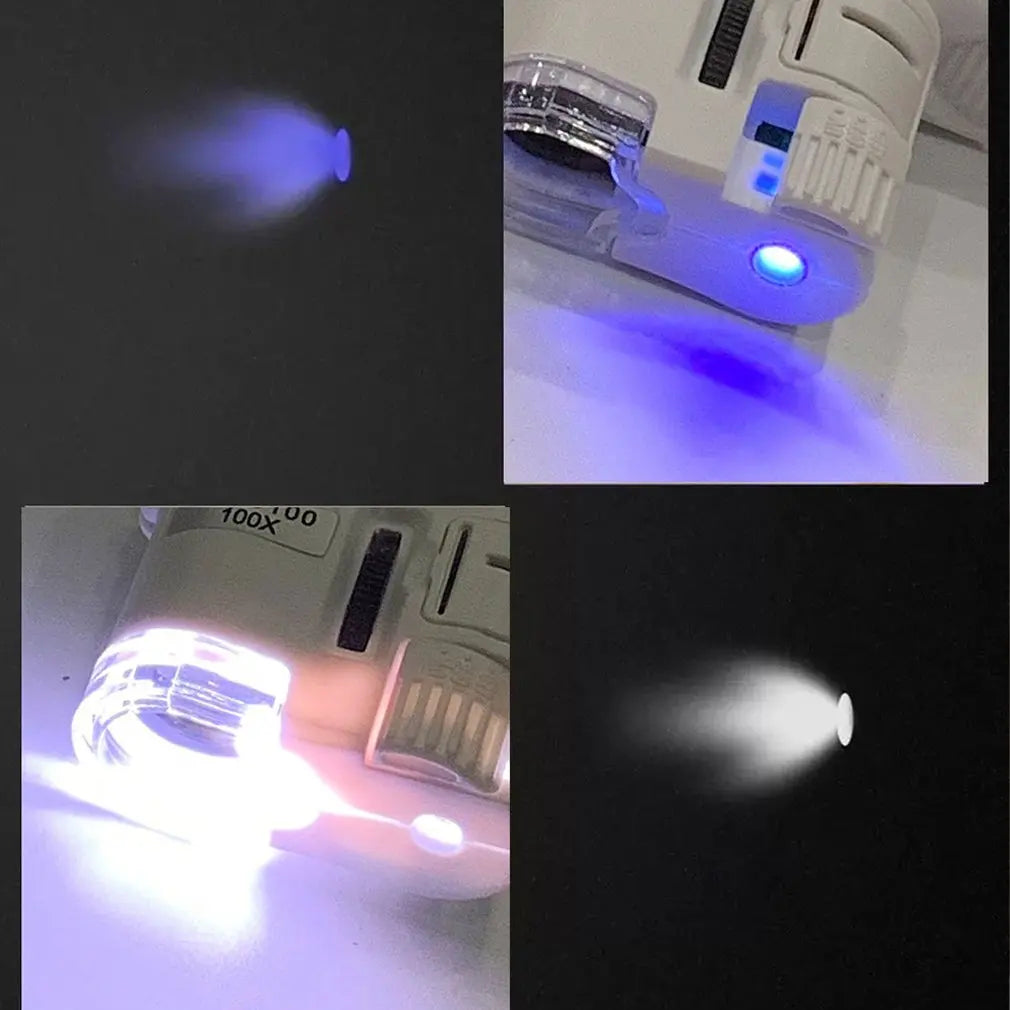 MicroZoom Pro – 100X Portable Microscope
