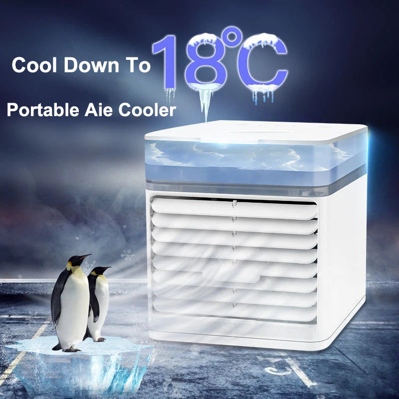 USB Air Cooler with UV Germicidal Lamp – Fresh & Purified Air for Desk & Office