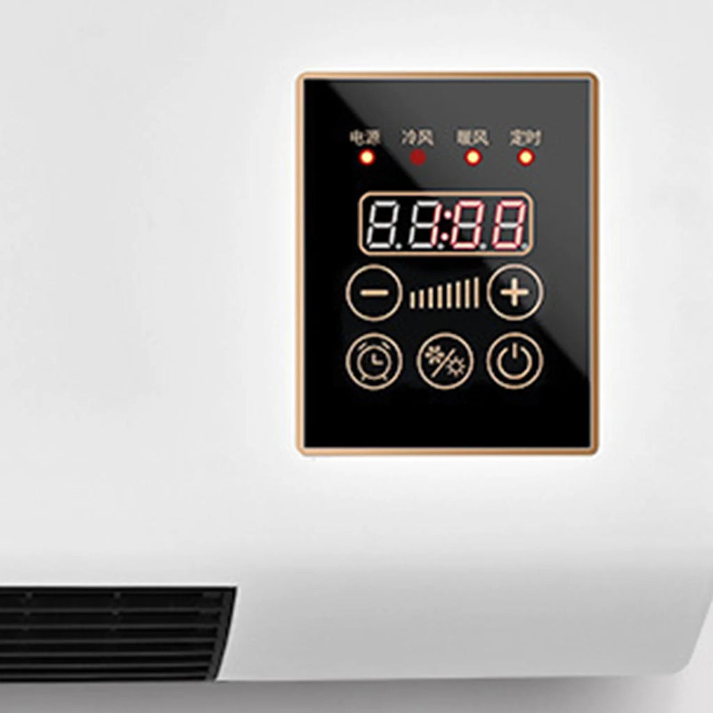 Wall Mini Air Conditioner – Cooling & Heating with Remote Control