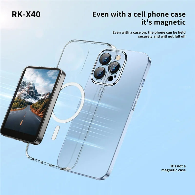 Mobile phone magnetic projection device, rear - high - definition self - shooting, wireless projection is extremely convenient