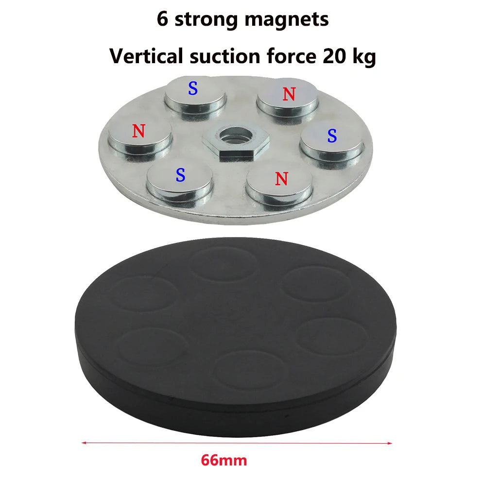 Gym Magnetic Phone Holder Mobile Stand Support Tripod Smartphone Bracket Strong Magnets for Iphone Sumsung Xiaomi Recording