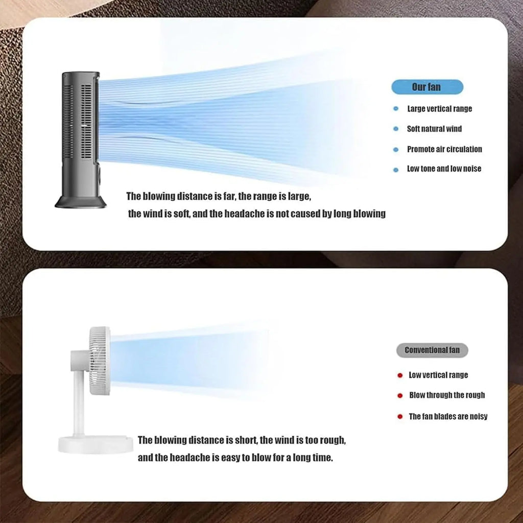 Portable USB Air Cooler – Silent 3-Speed Cooling for Home & Office