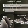 Clear Slim iPhone Case – Transparent Protection for iPhone 14 to 17 Pro Max