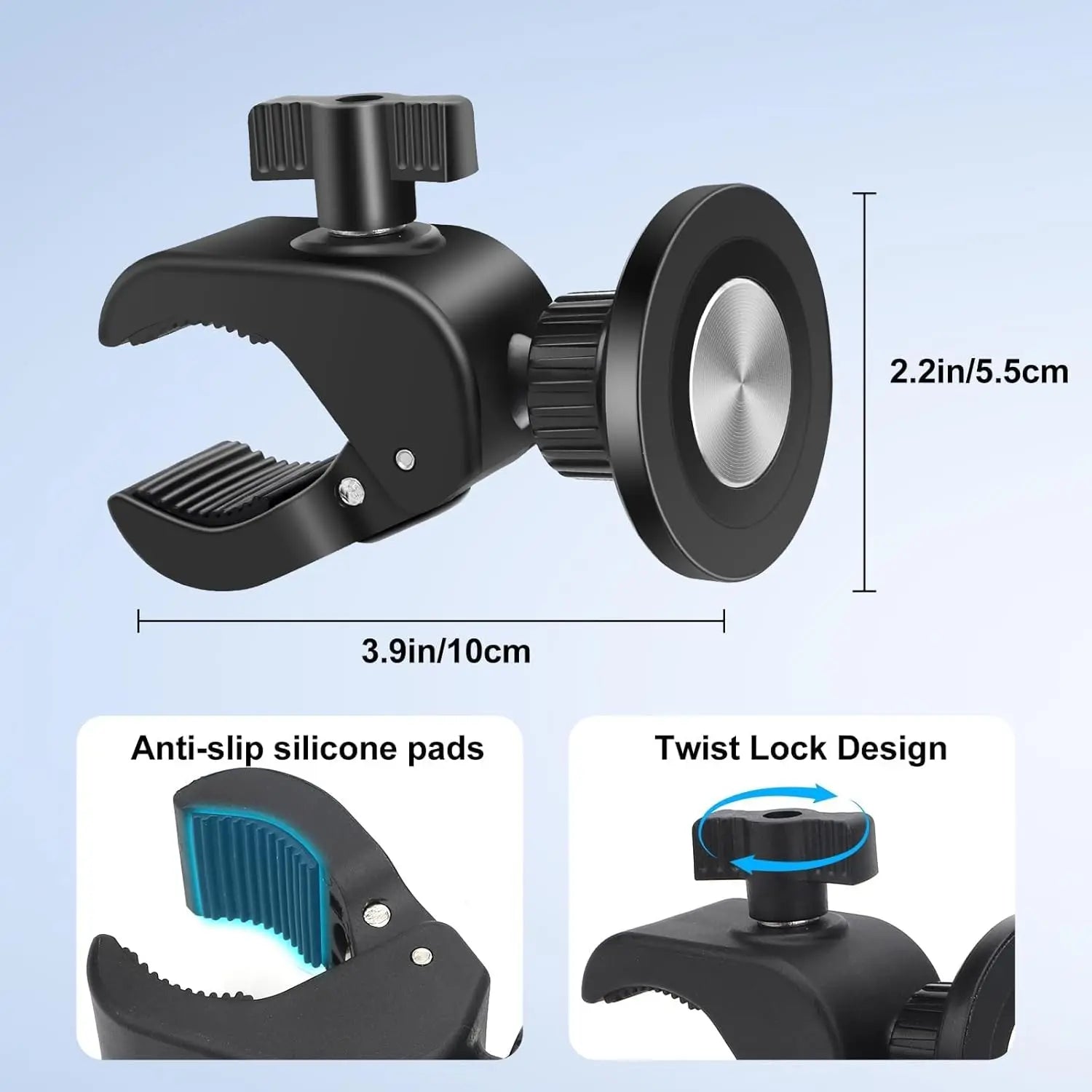 Removable Magnetic Support Gps Handlebar Bicycle Electric Scooter Phone Holder For iPhone 17 16 Magsafe Bike Mobile Support