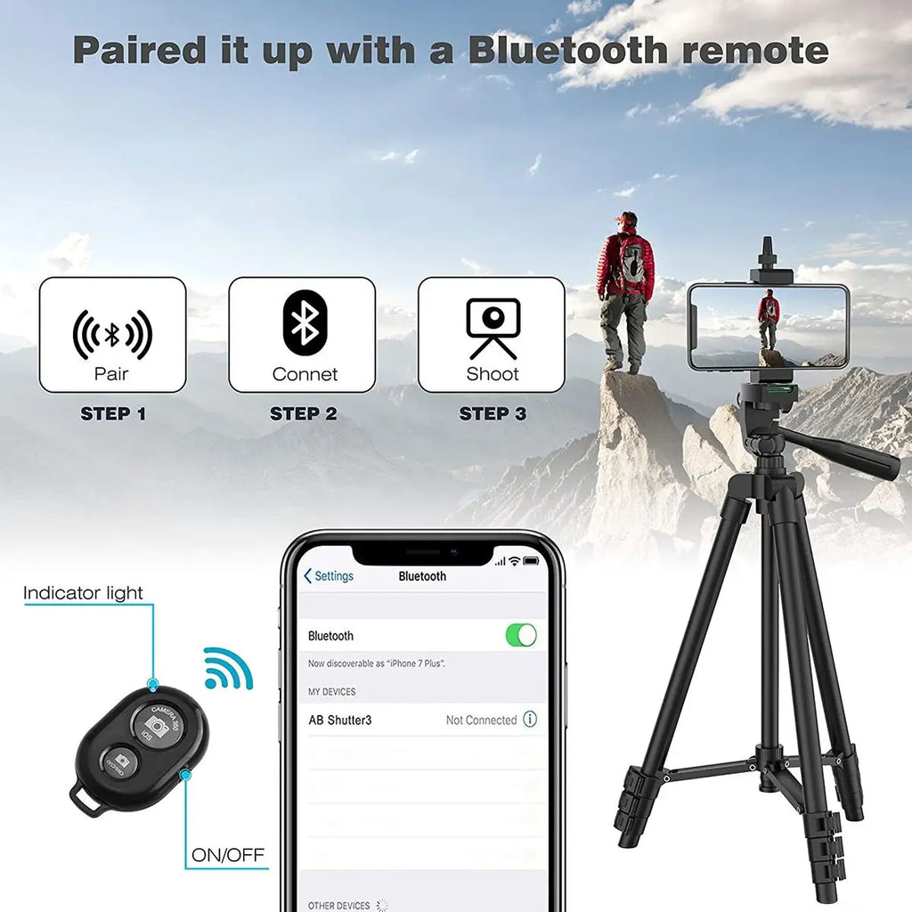 Portable Tripod Pro – Smartphone & Camera Stand