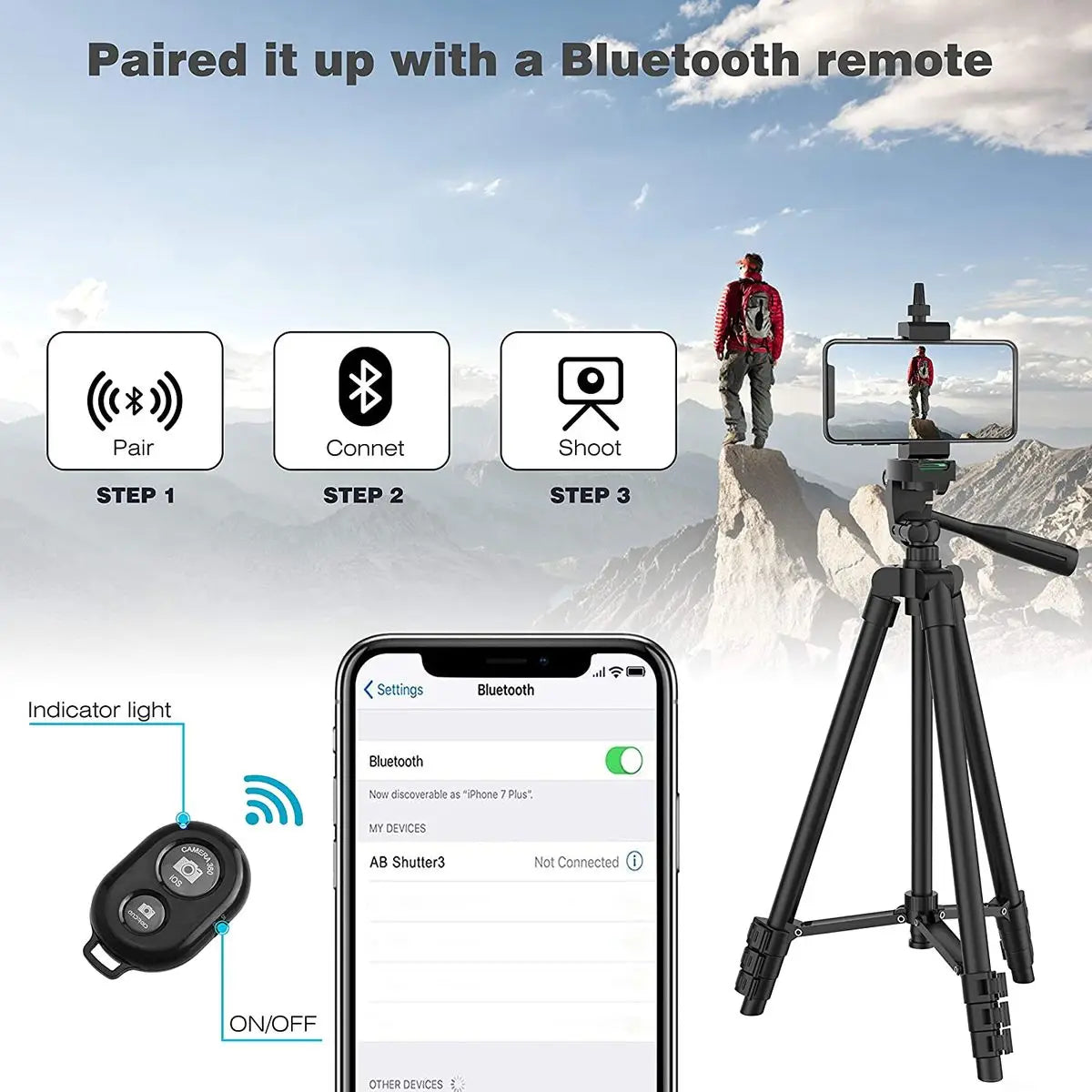 Portable Tripod Pro – Smartphone & Camera Stand