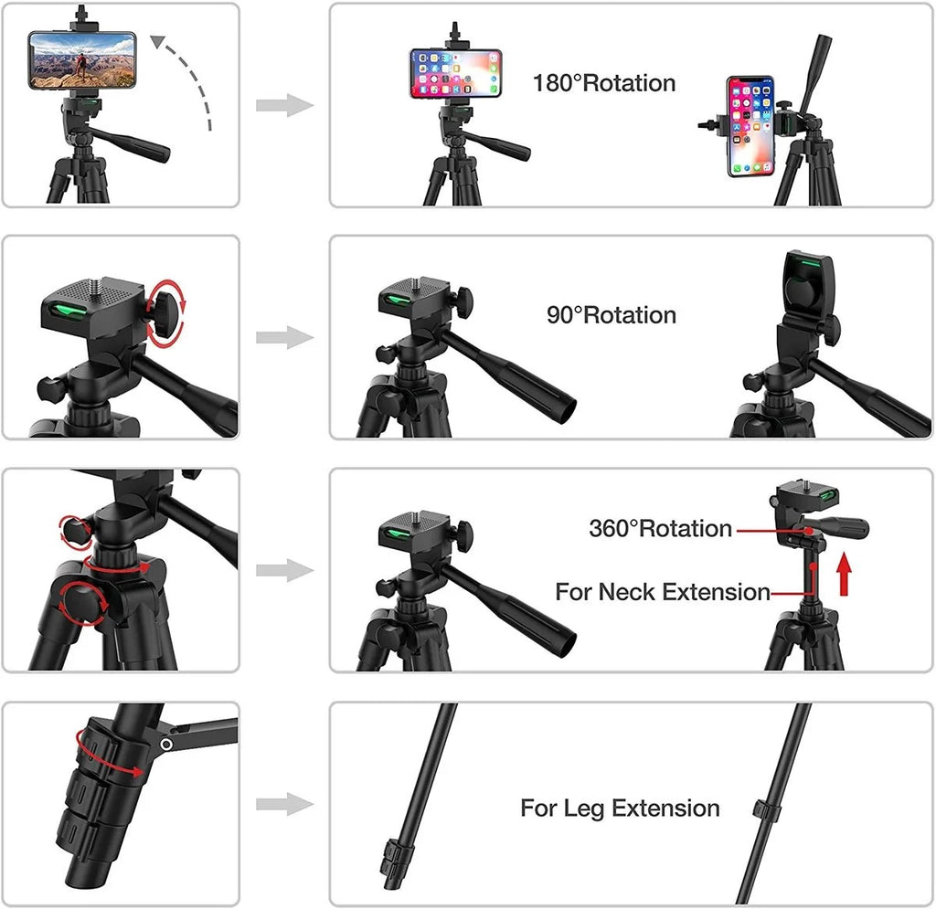 Portable Tripod Pro – Smartphone & Camera Stand