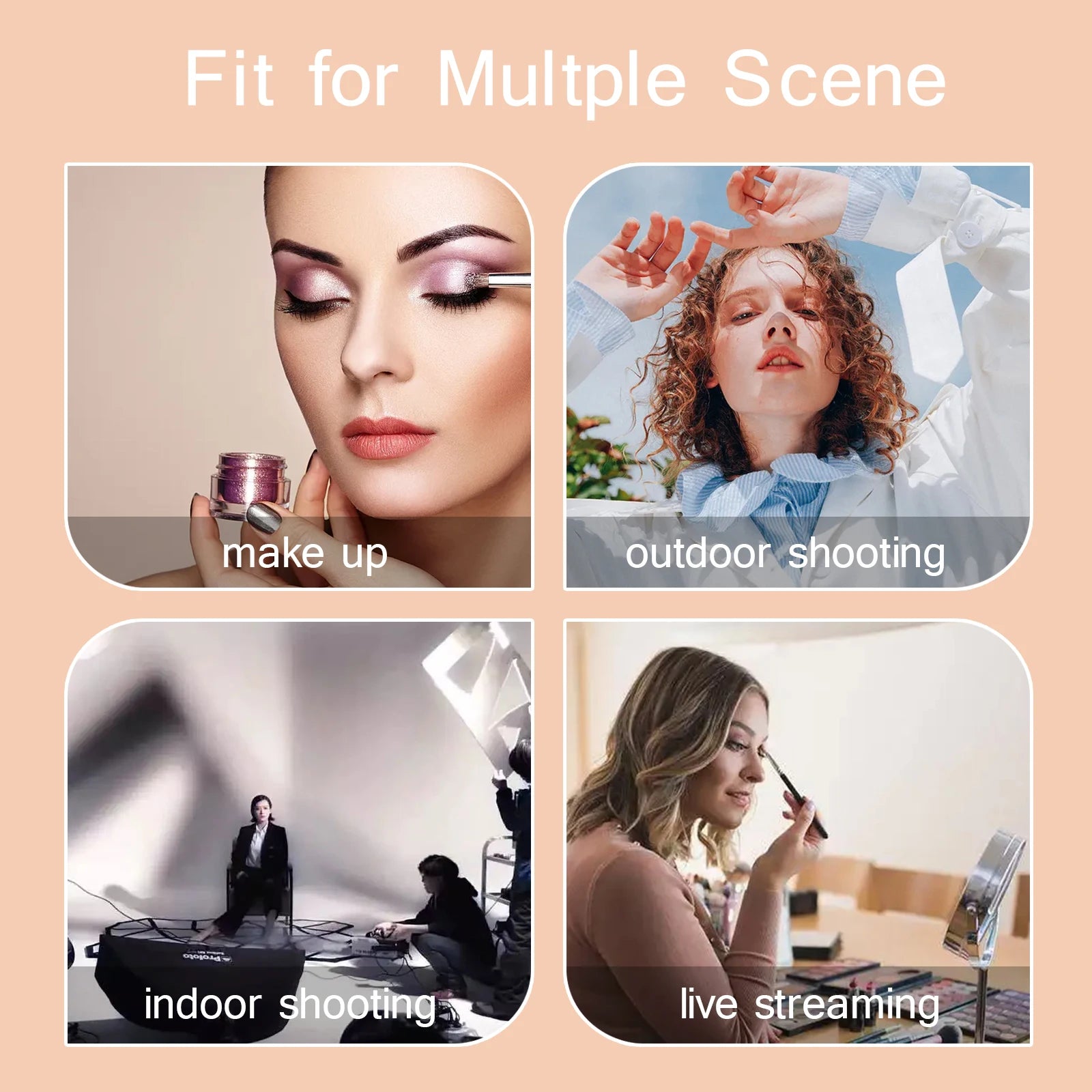 LED Photography Fill Lighting with Tripod Stand Camera Photo Studio Circle Led Selfie Ring Light Phone Lamp Video  Youtube