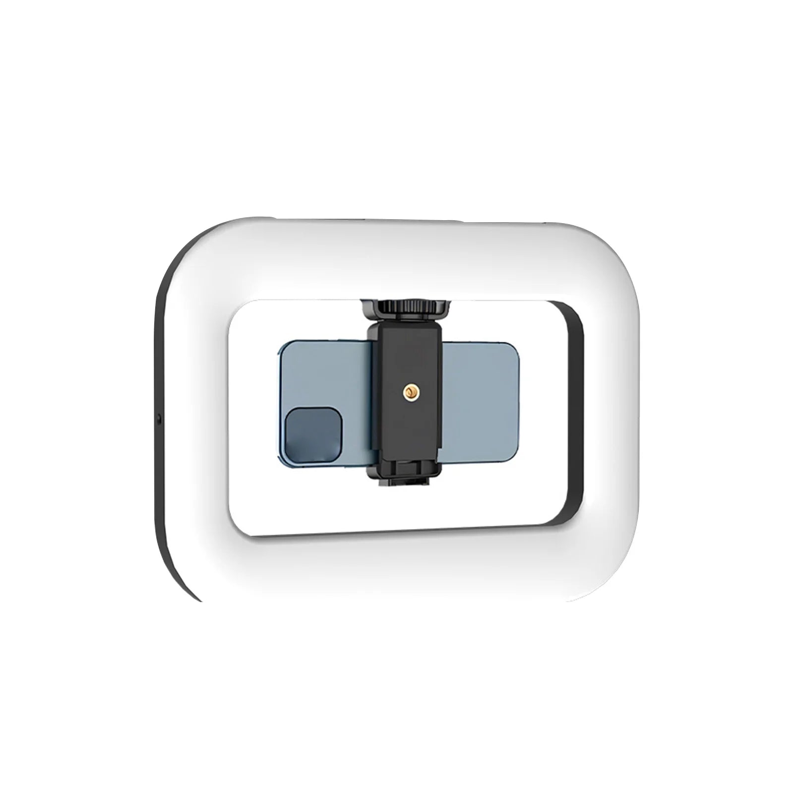 Handheld Rings Selfie Light Rechargeable Cell Phone Light Handheld Phone Stabilizer with Phones Holder for Video Recording