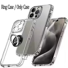 Clear Slim iPhone Case – Transparent Protection for iPhone 14 to 17 Pro Max