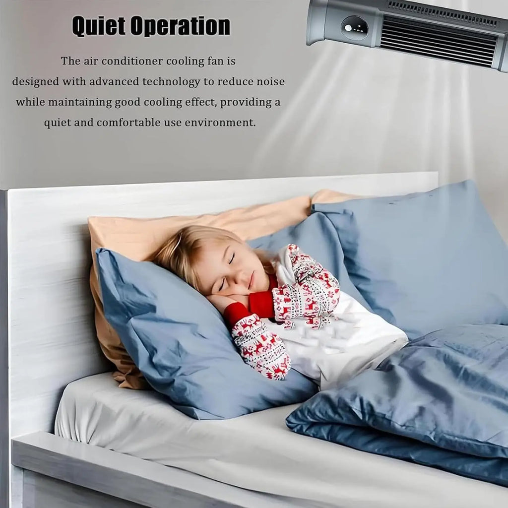 Portable USB Air Cooler – Silent 3-Speed Cooling for Home & Office