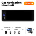 1Din Wireless CarPlay Android AUTO HD touch screen Universal 6.86'' Car Radio FM Stereo MP5 multimedia player BT TF port Camera