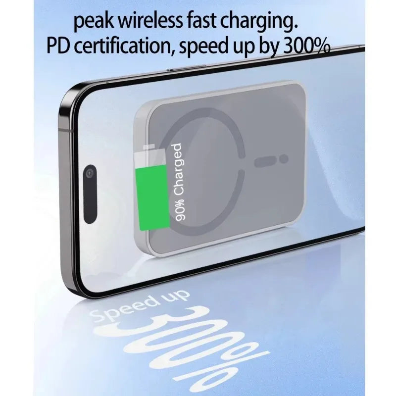 Magnetic Wireless Car Charger Air Outlet Phone Holder for iPhone 17 16 15 14 13 12 Pro Max Fast Wireless Car Charging Station