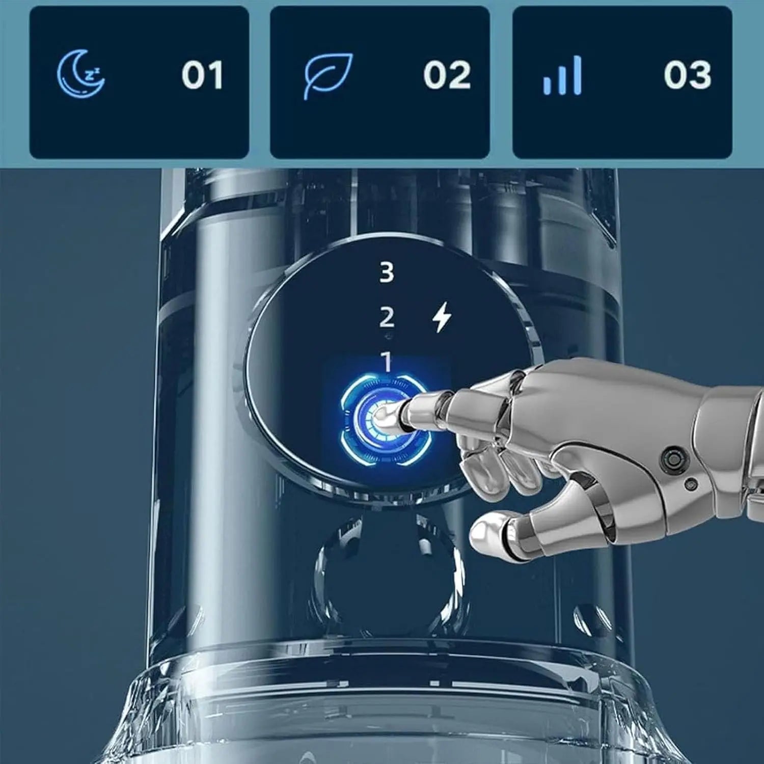 Portable USB Air Cooler – Silent 3-Speed Cooling for Home & Office