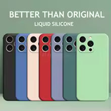 Case Silicone iPhone  – Soft Premium Protection for iPhone 15 & 16 Pro Max