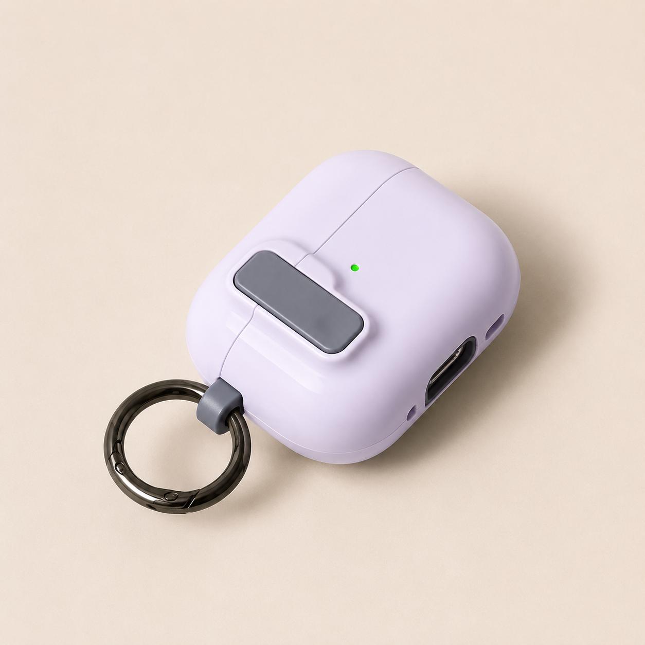 AirPods 4 & Pro Case – Shockproof Protection with Hook