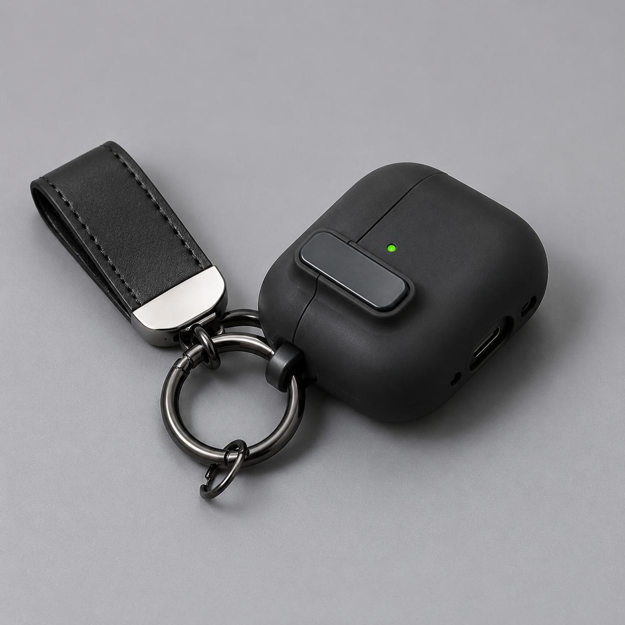 AirPods 4 & Pro Case – Shockproof Protection with Hook