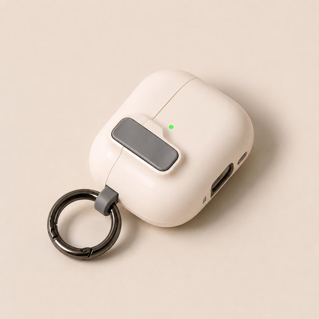 AirPods 4 & Pro Case – Shockproof Protection with Hook