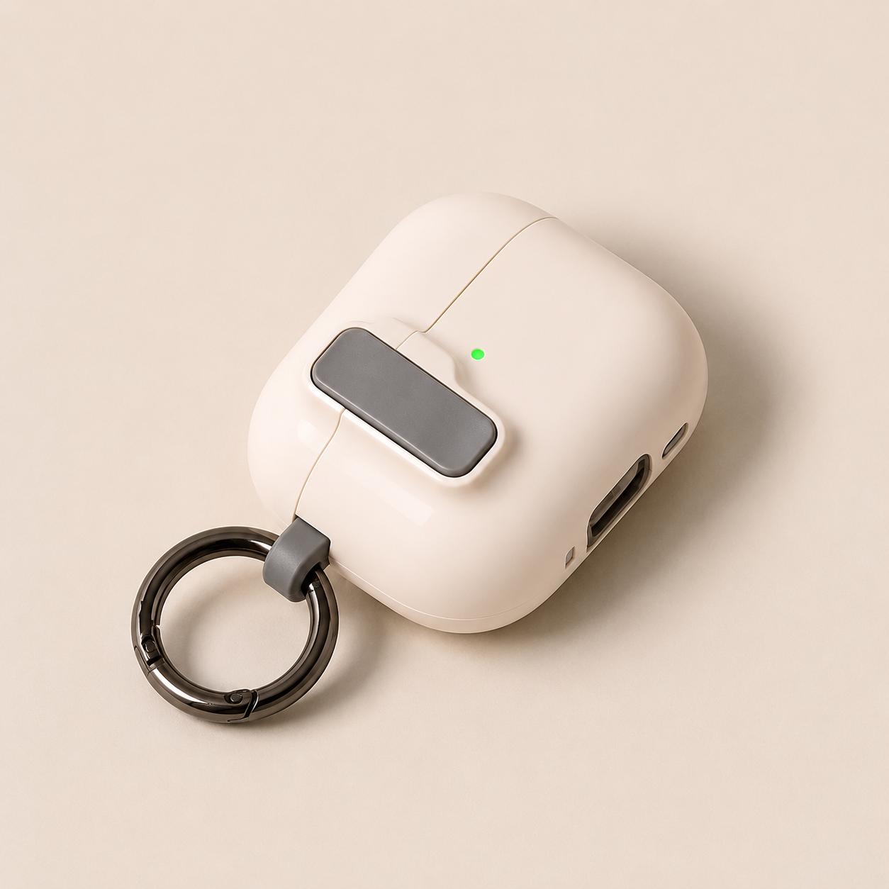 AirPods 4 & Pro Case – Shockproof Protection with Hook