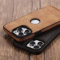 Premium Leather iPhone Case – Shockproof for iPhone 11 to 17 Pro Max